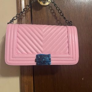 Pink Crossbody Bag